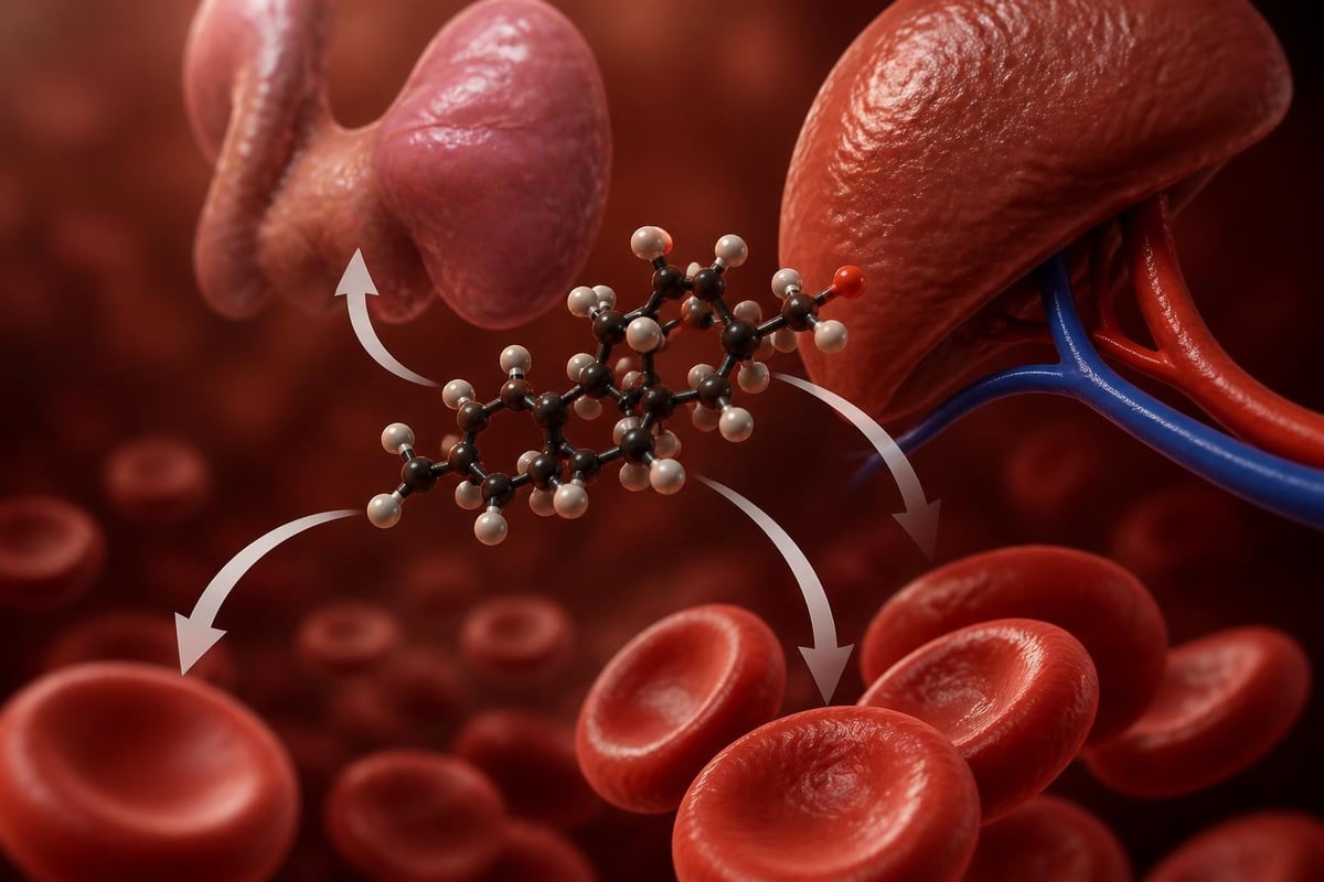 Testosterone's effect on erythropoietin and hepcidin pathways