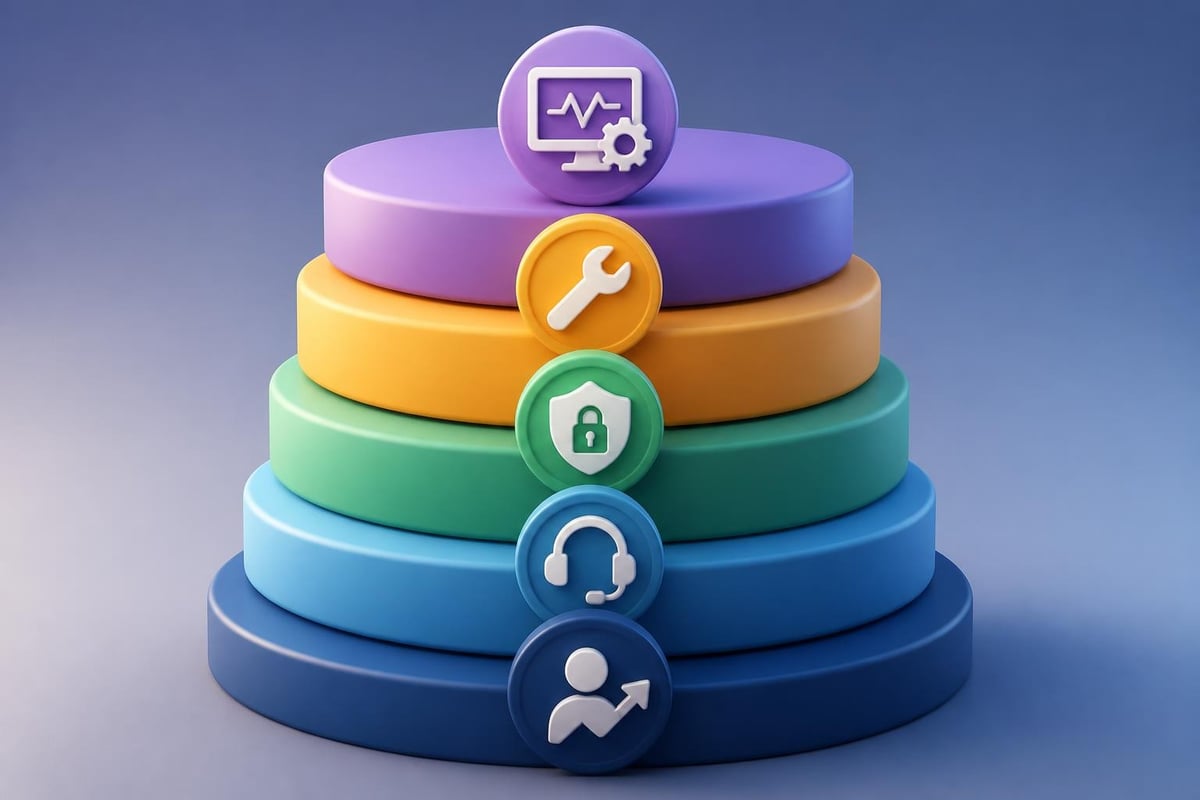 IT managed services support components