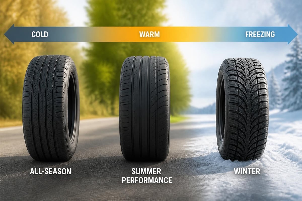 Car Tire Guide: Selection, Maintenance & Safety in 2026 3 Car tire categories