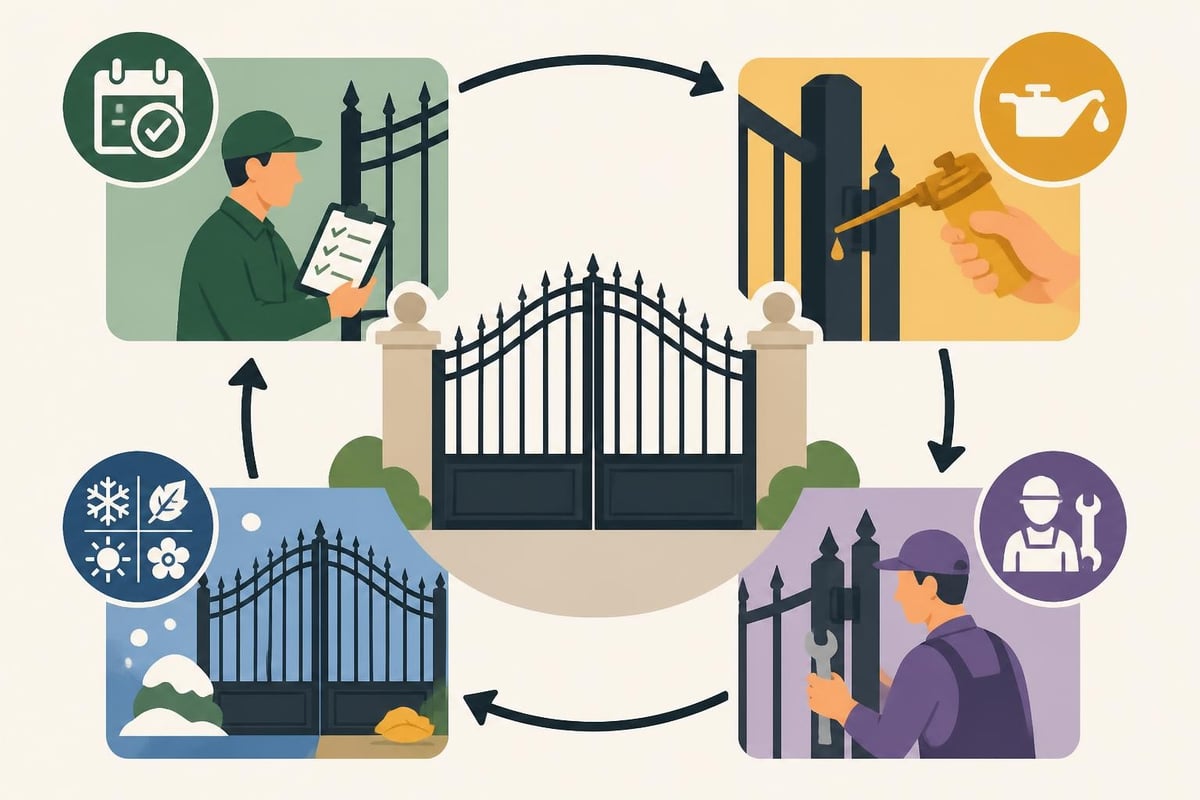 Iron Gate Maintenance Schedule