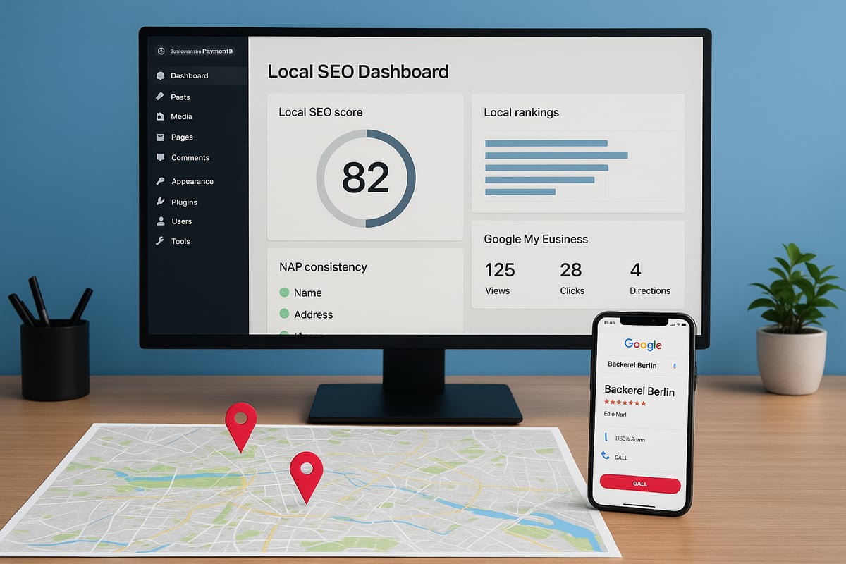 <span style="color:#3882DB;">Local SEO WordPress: Grundlagen und Bedeutung</span>