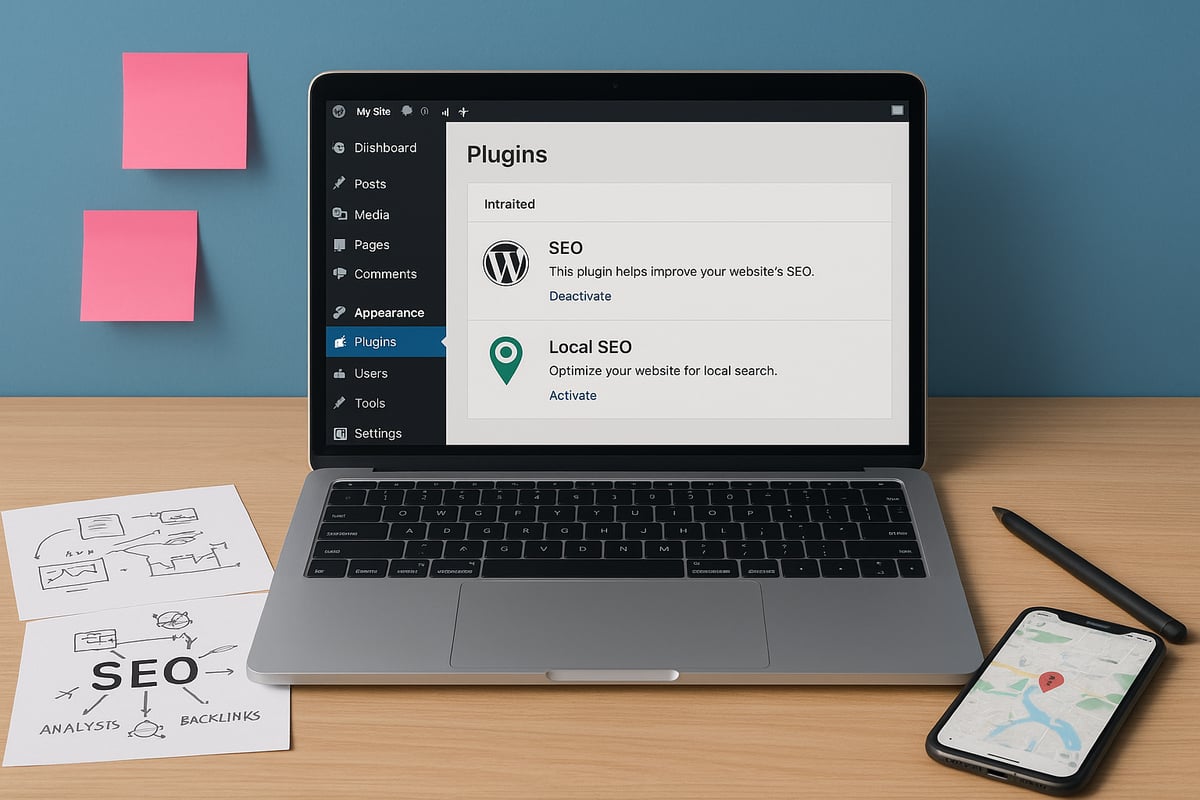 <span style="color:#3882DB">Die besten Local SEO WordPress-Plugins & Tools 2025</span>
