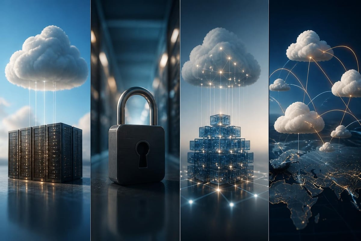 Cloud deployment models comparison