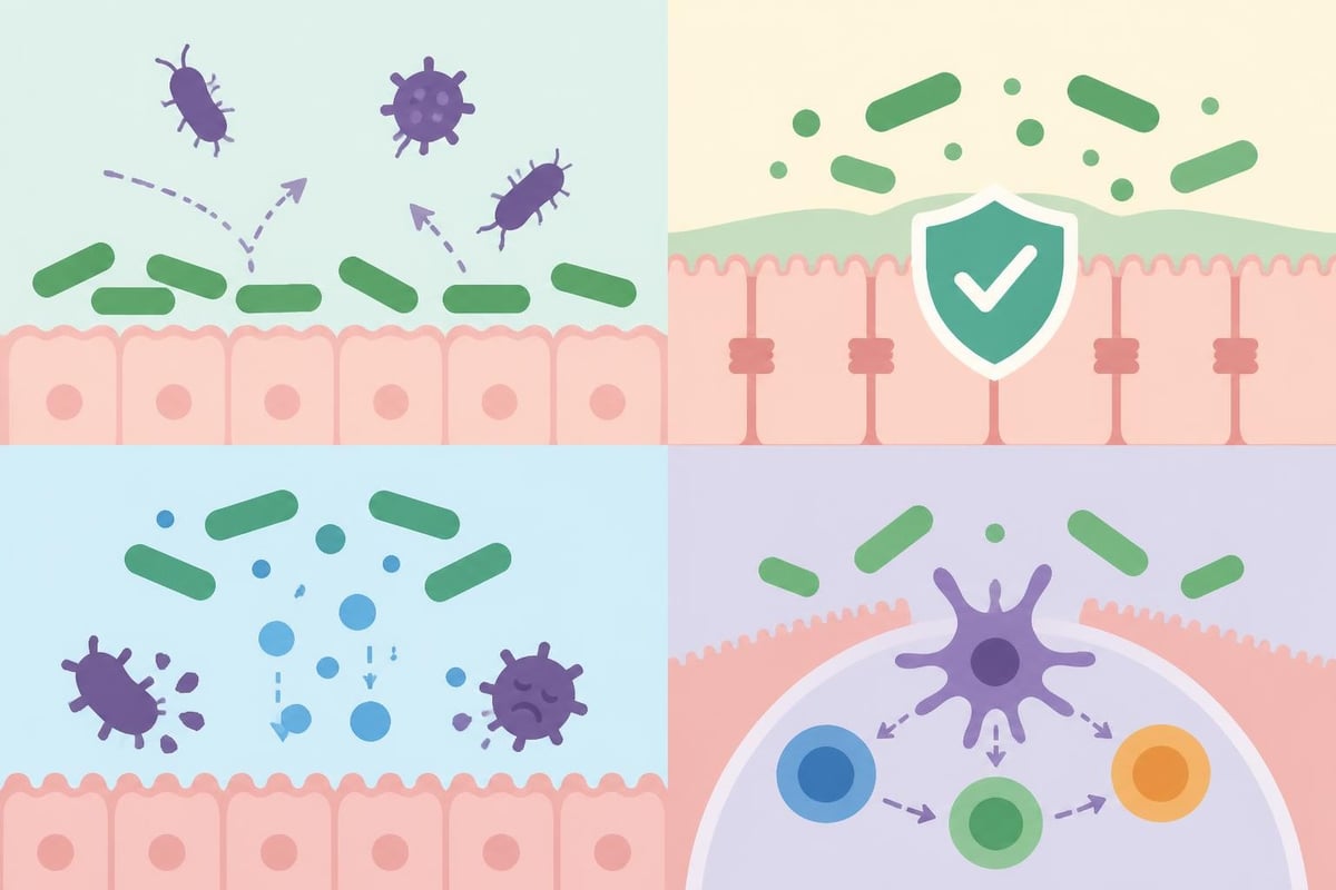 Probiotic mechanisms