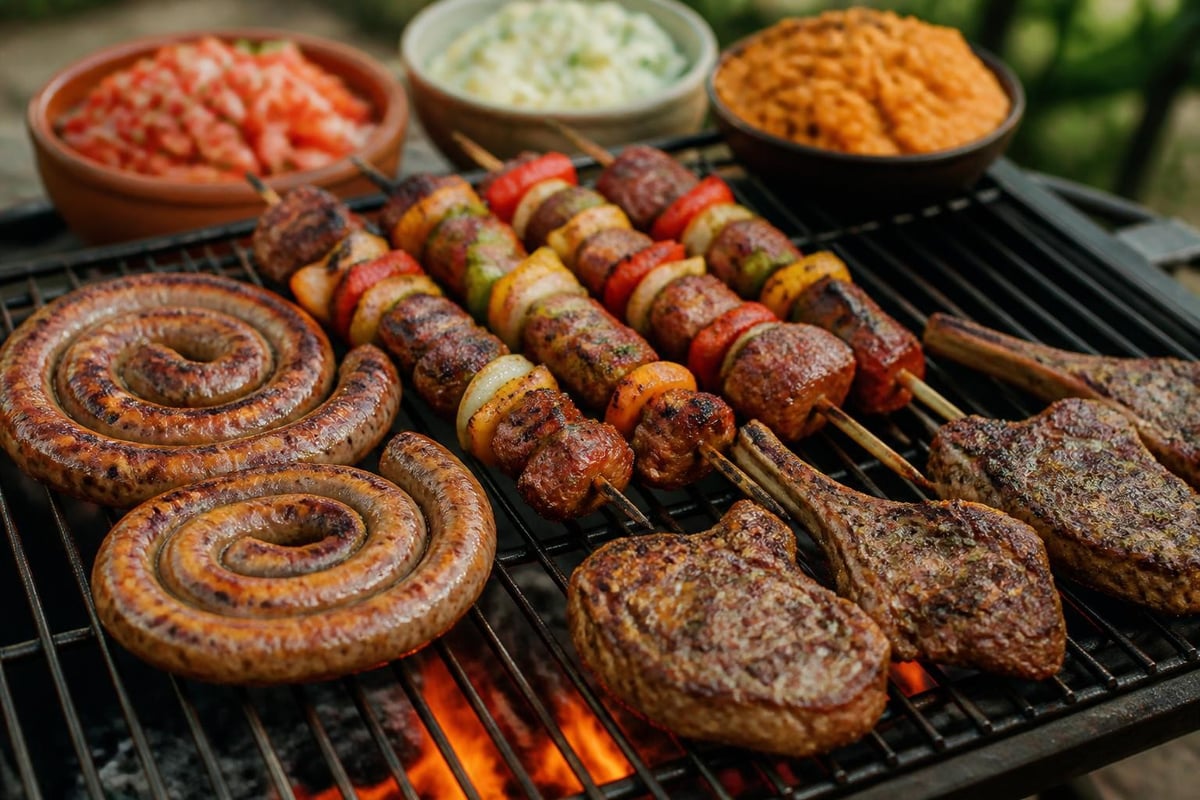 Traditional braai foods