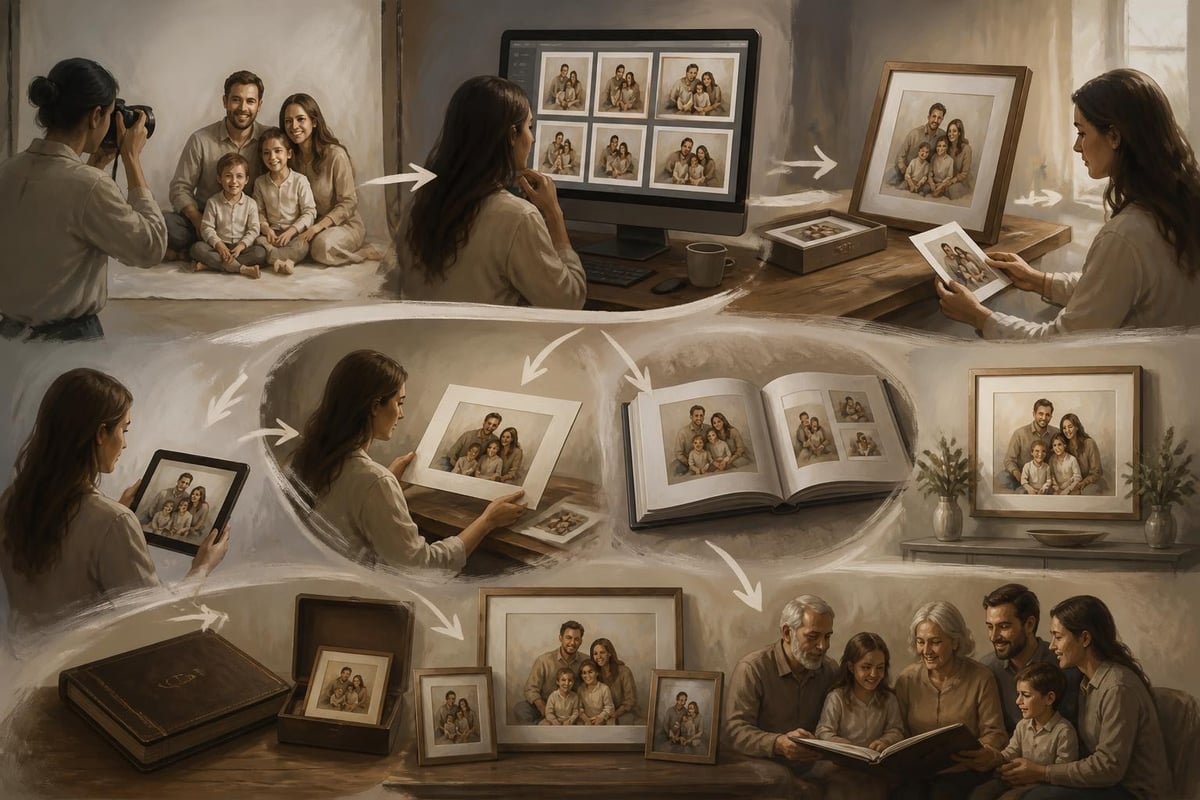 Family photo selection and preservation