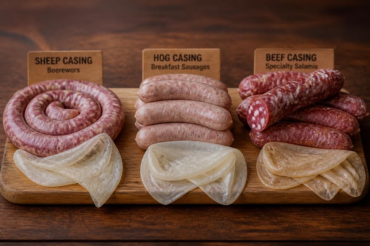 Types of natural casings