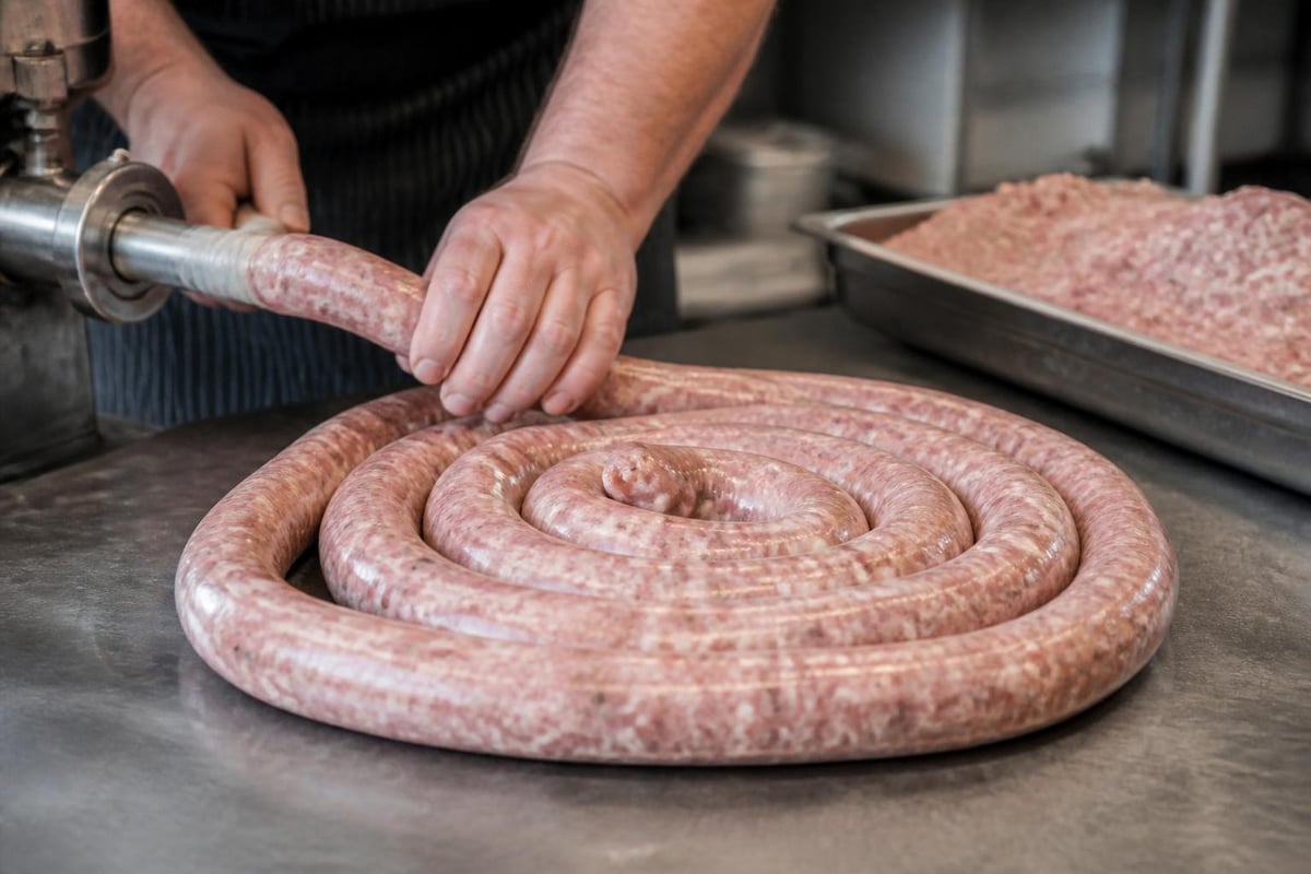 Boerewors preparation