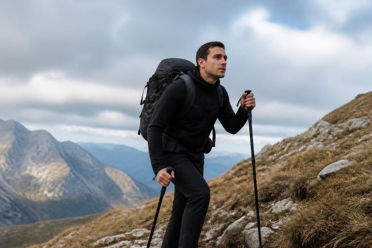 Physical training progression for trekking