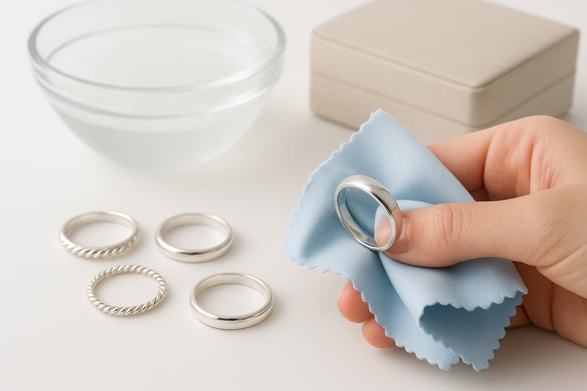 Caring for Your Sterling Silver Rings: Maintenance & Longevity