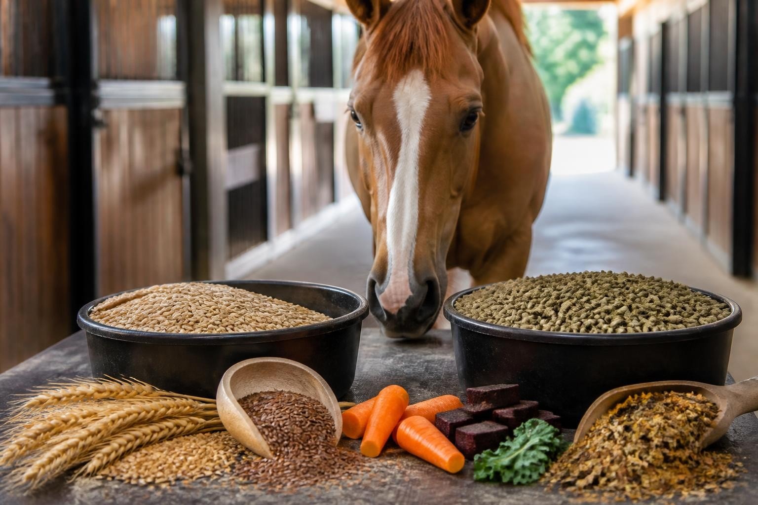Getreidefreies Pferdefutter: Gesunde Ernährung für Pferde