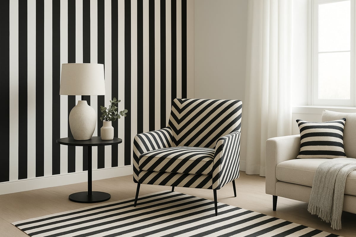 The Enduring Appeal of Black and White Stripes