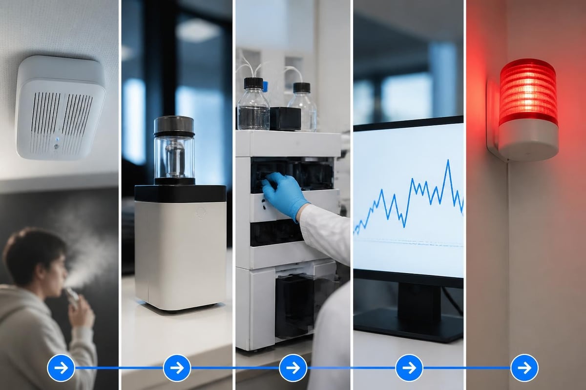 Sensor detection process