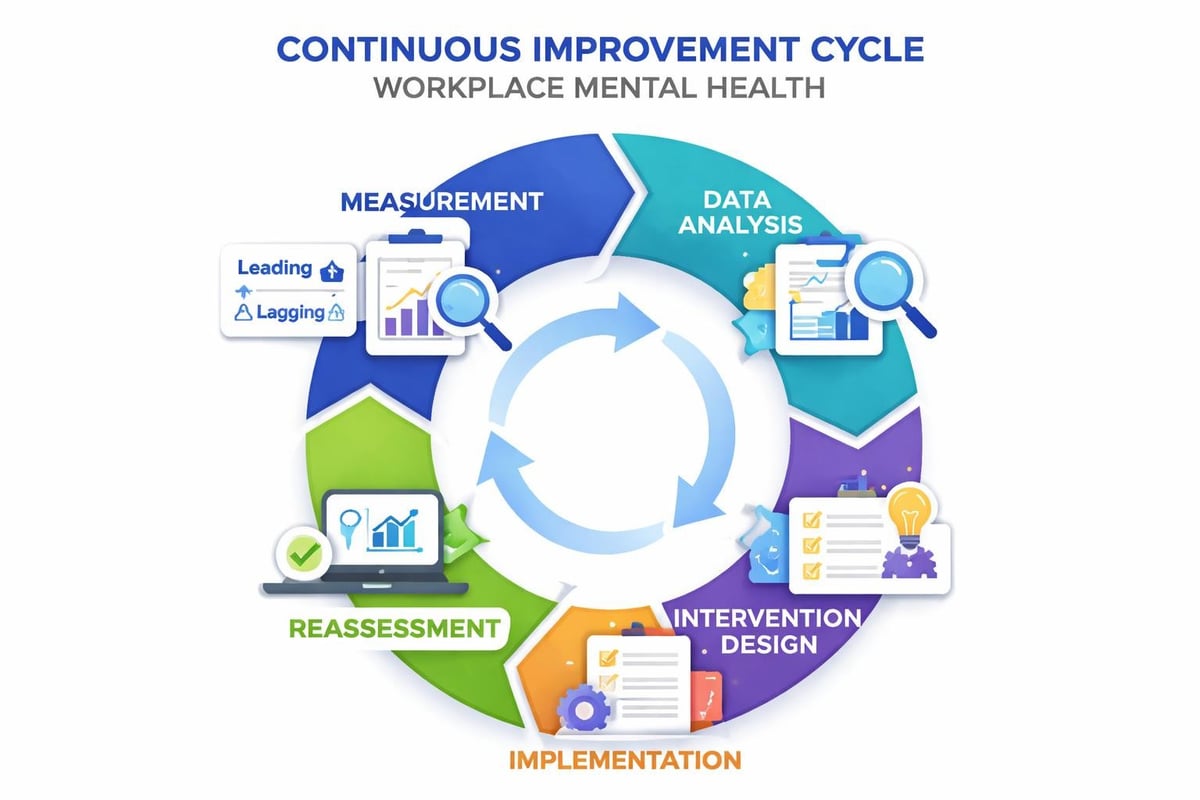 Measurement framework for workplace mental health