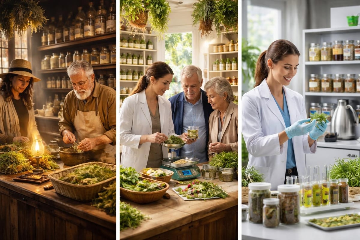 Évolution herboristerie Marseille