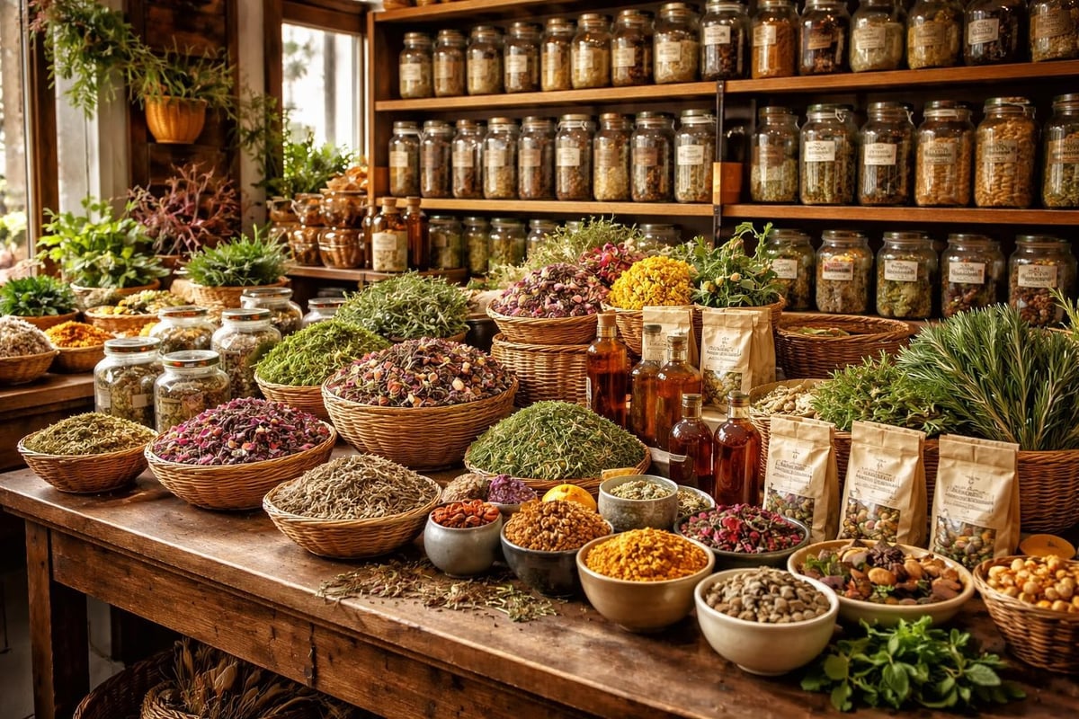 Gamme produits herboristerie