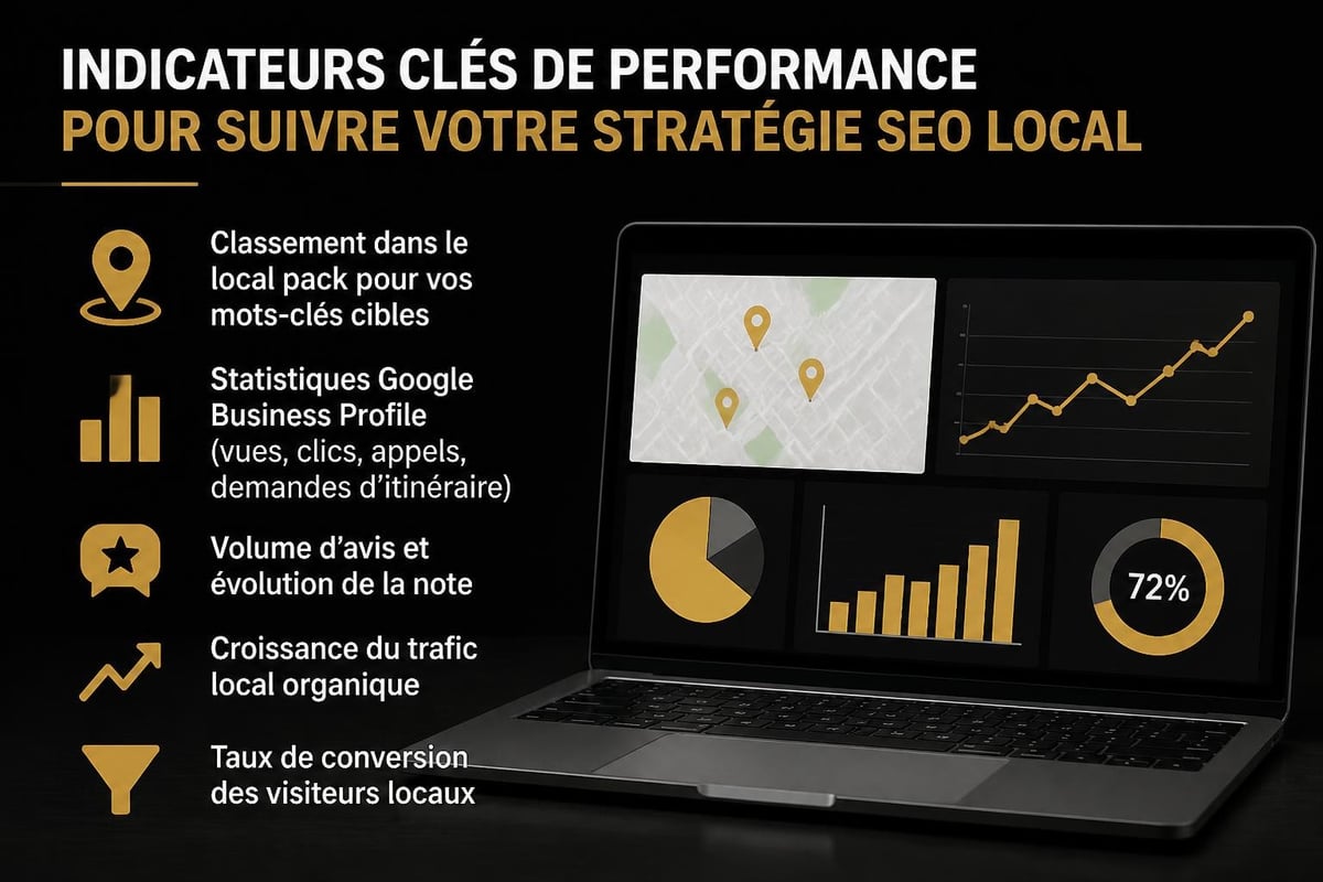 Local SEO measurement dashboard