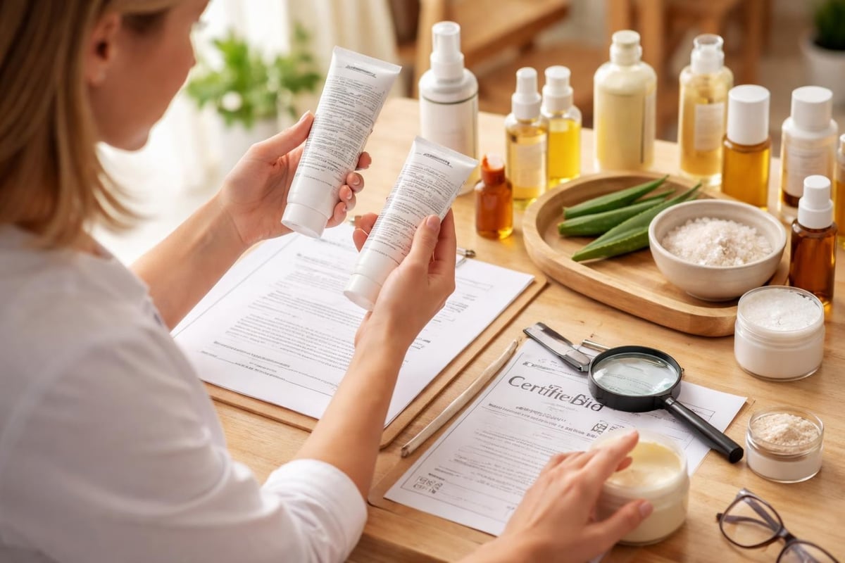 Natural cosmetic selection process