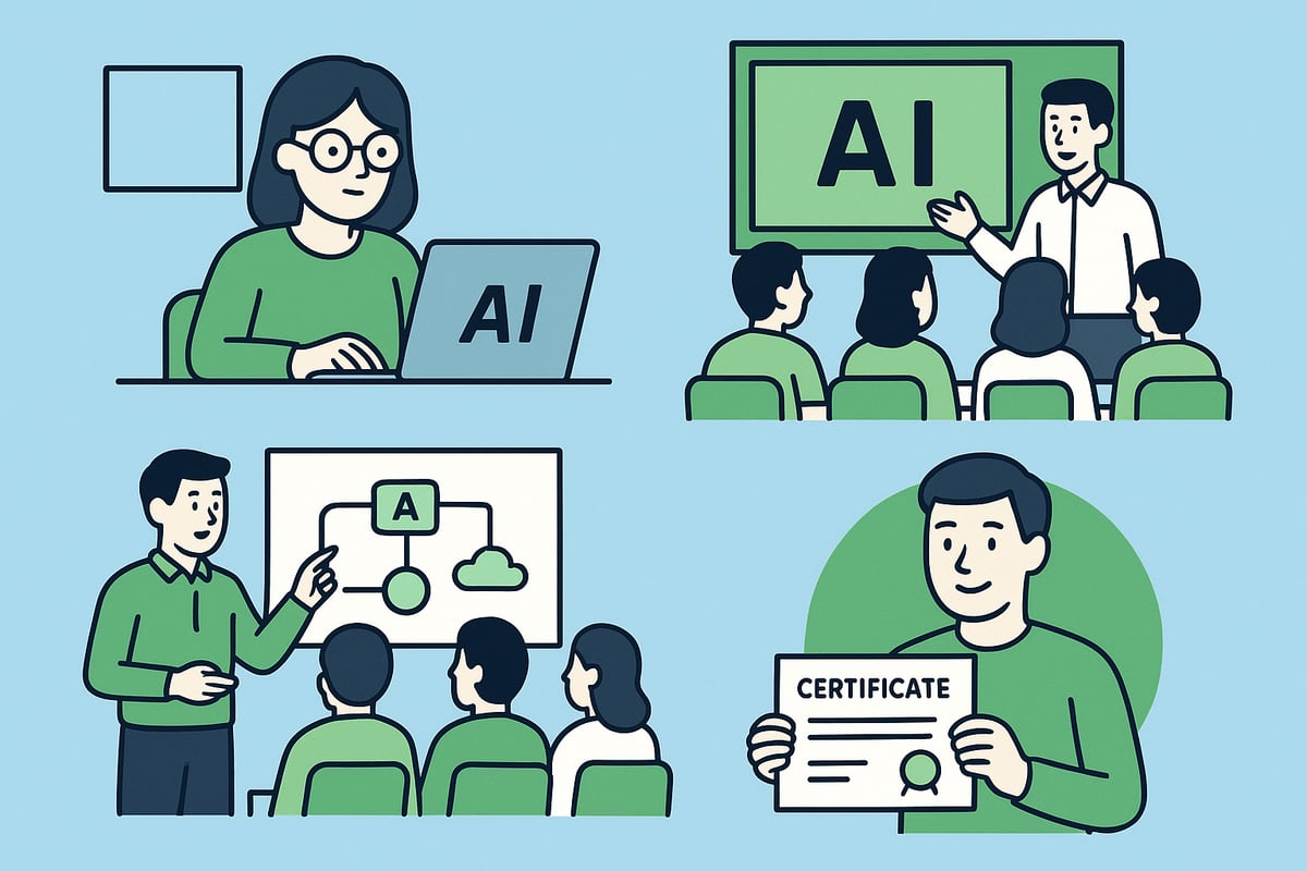 Typer af AI-kurser: Fra begynder til ekspert