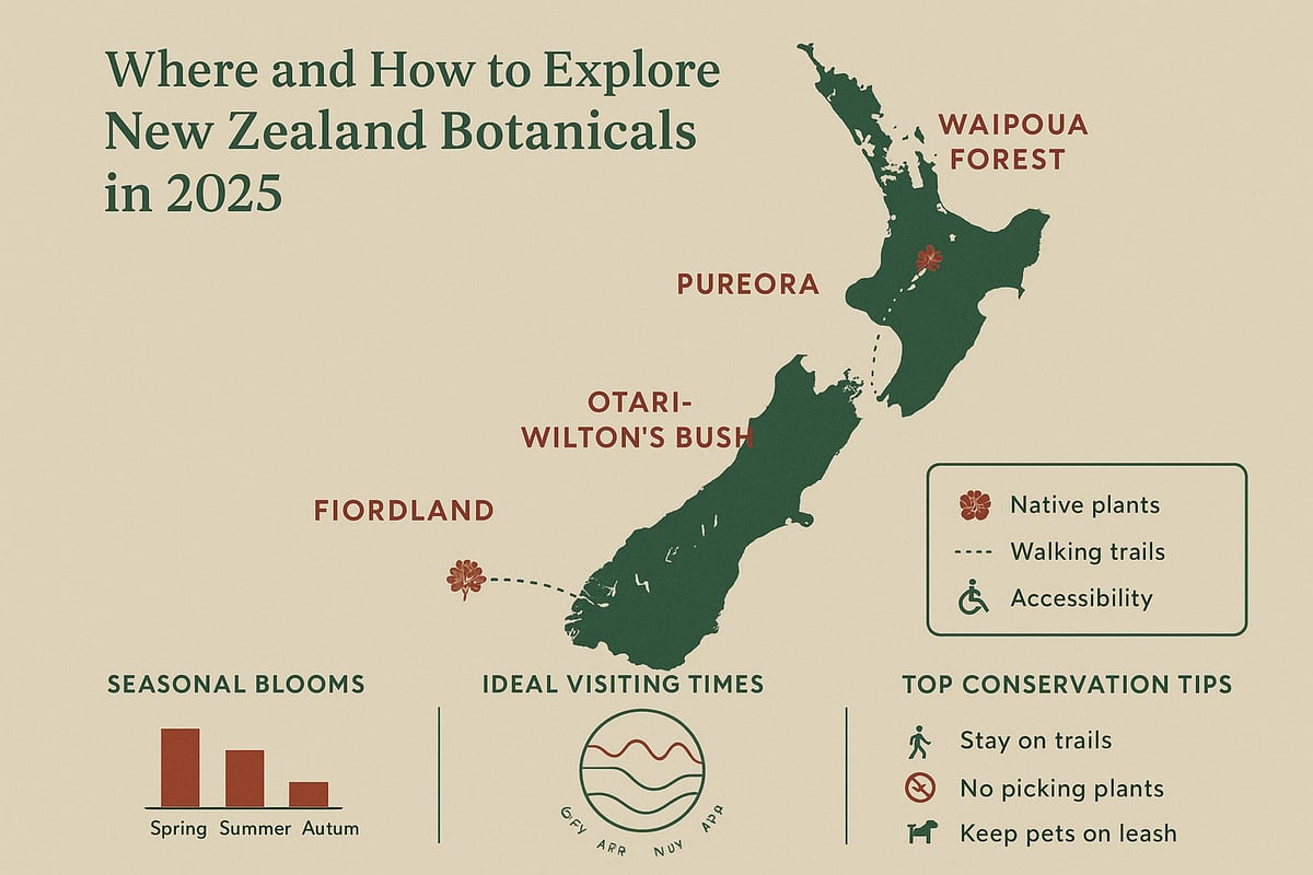 Exploring New Zealand Botanicals: Where and How