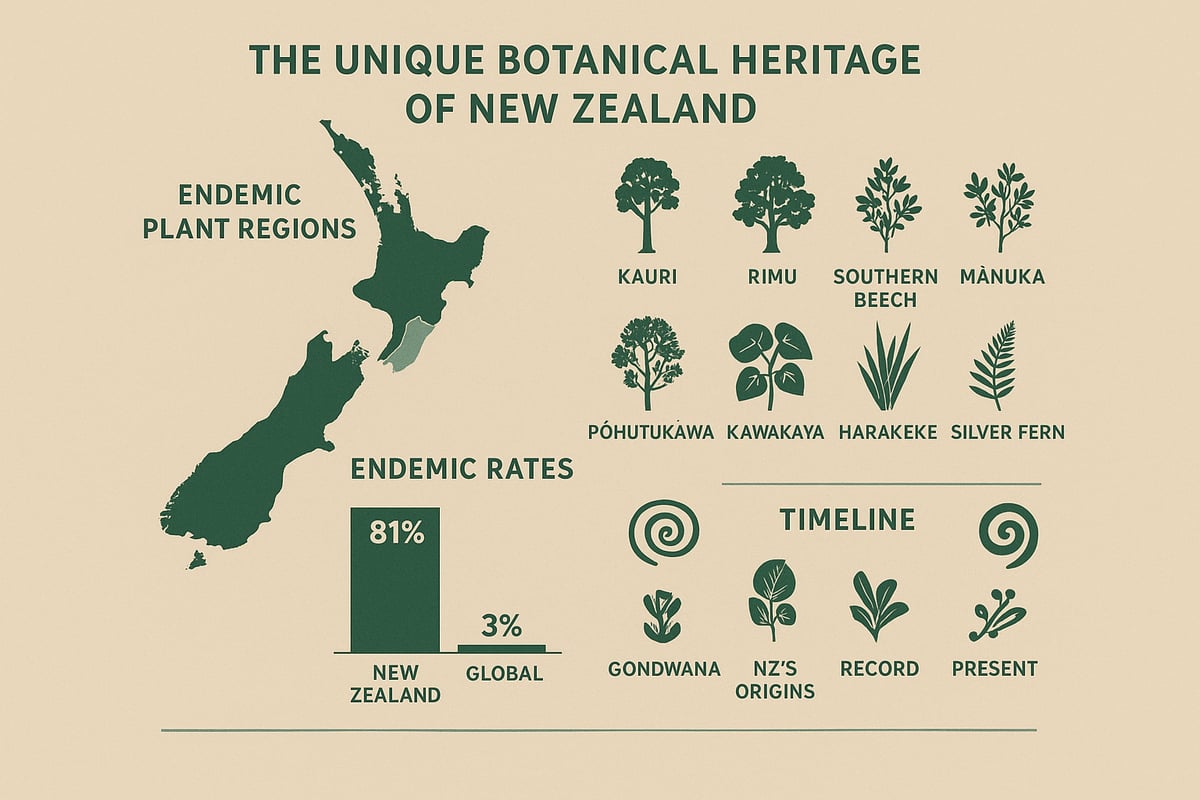 New Zealand’s Unique Botanical Heritage