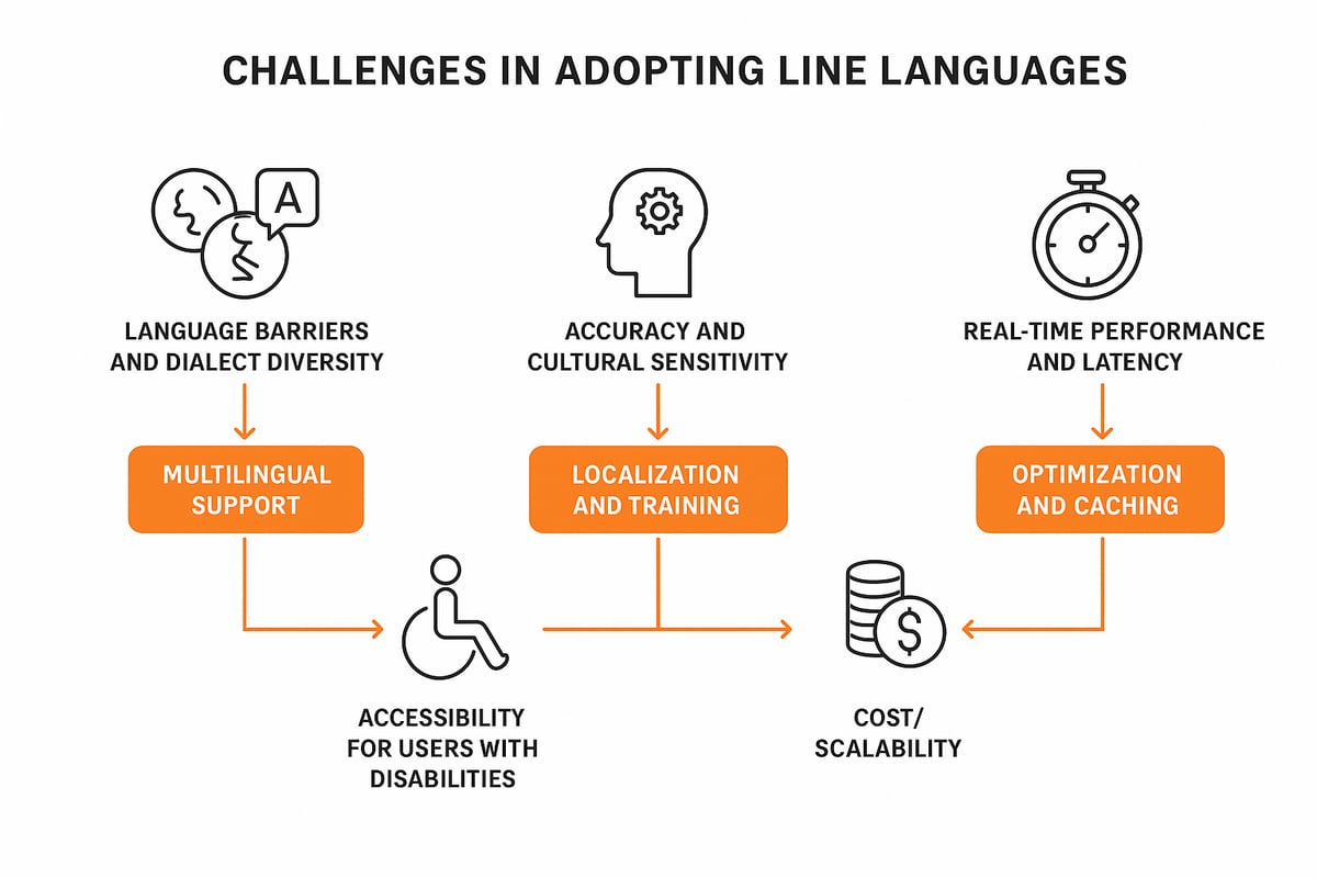 Key Challenges and Solutions in Adopting Line Languages