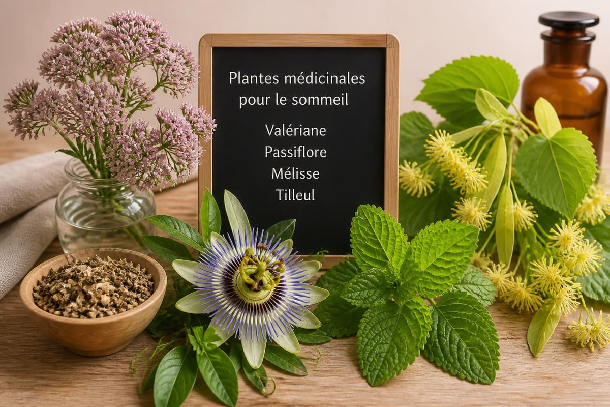 Ingrédients naturels pour le sommeil