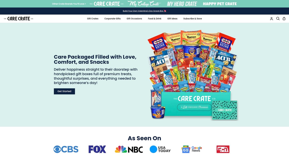 Top 10 Healthy Snack Care Package Ideas for 2026 Gifting - Care Crate Company Healthy Snack Box