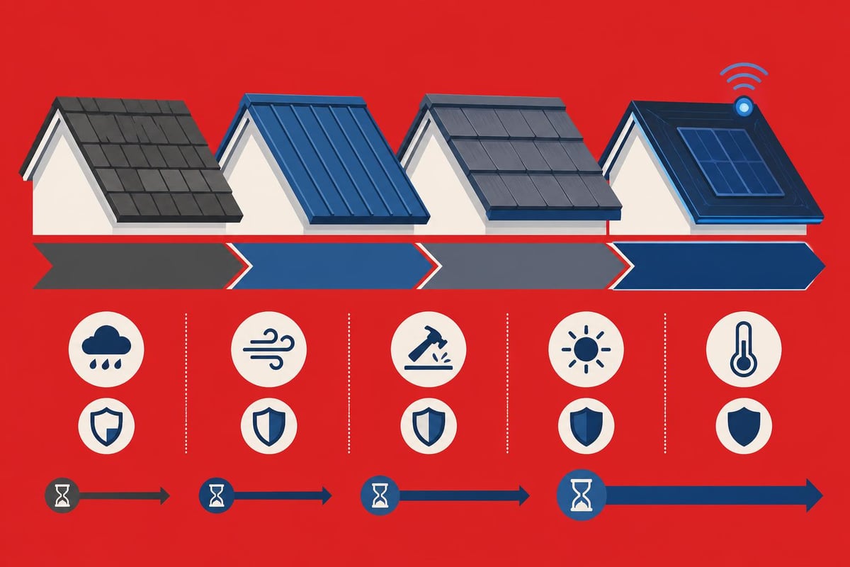 Evolution of roofing materials