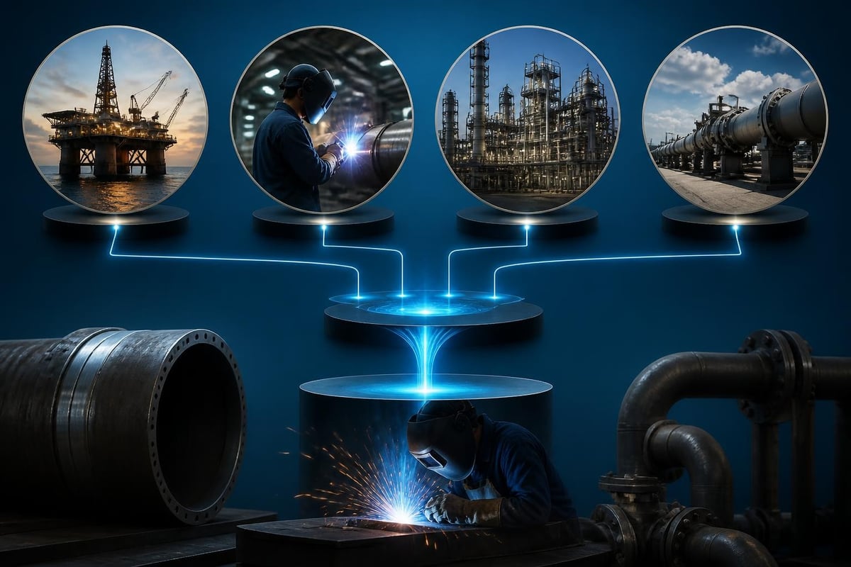 Regulatory hierarchy for welding procedures