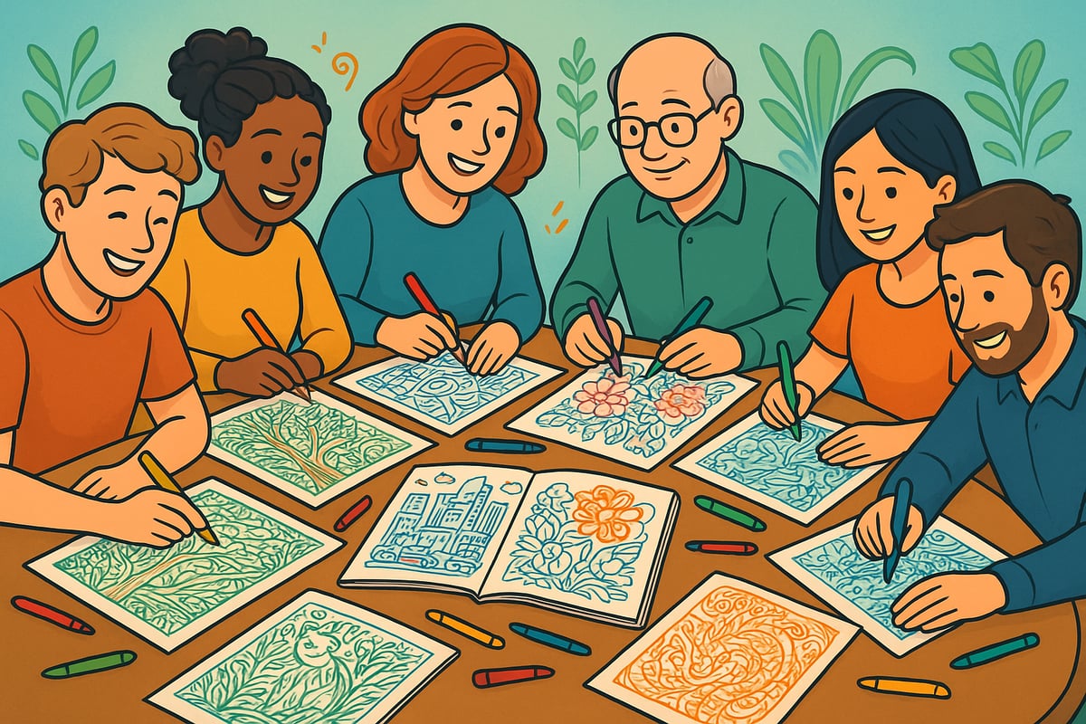 8 Inspiring Colouring Book Pages For Adults To Try In 2026