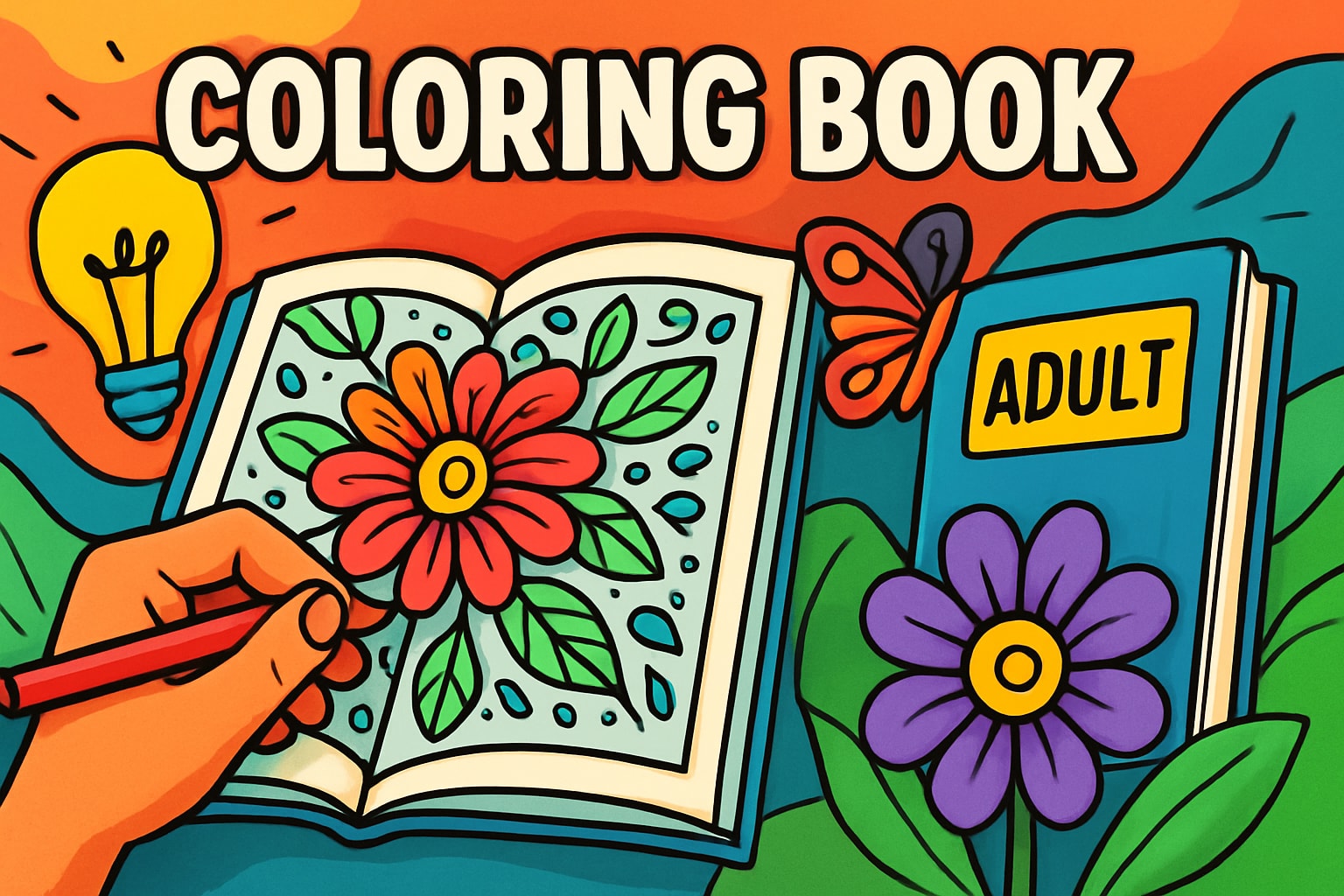 8 Inspiring Colouring Book Pages For Adults To Try In 2026