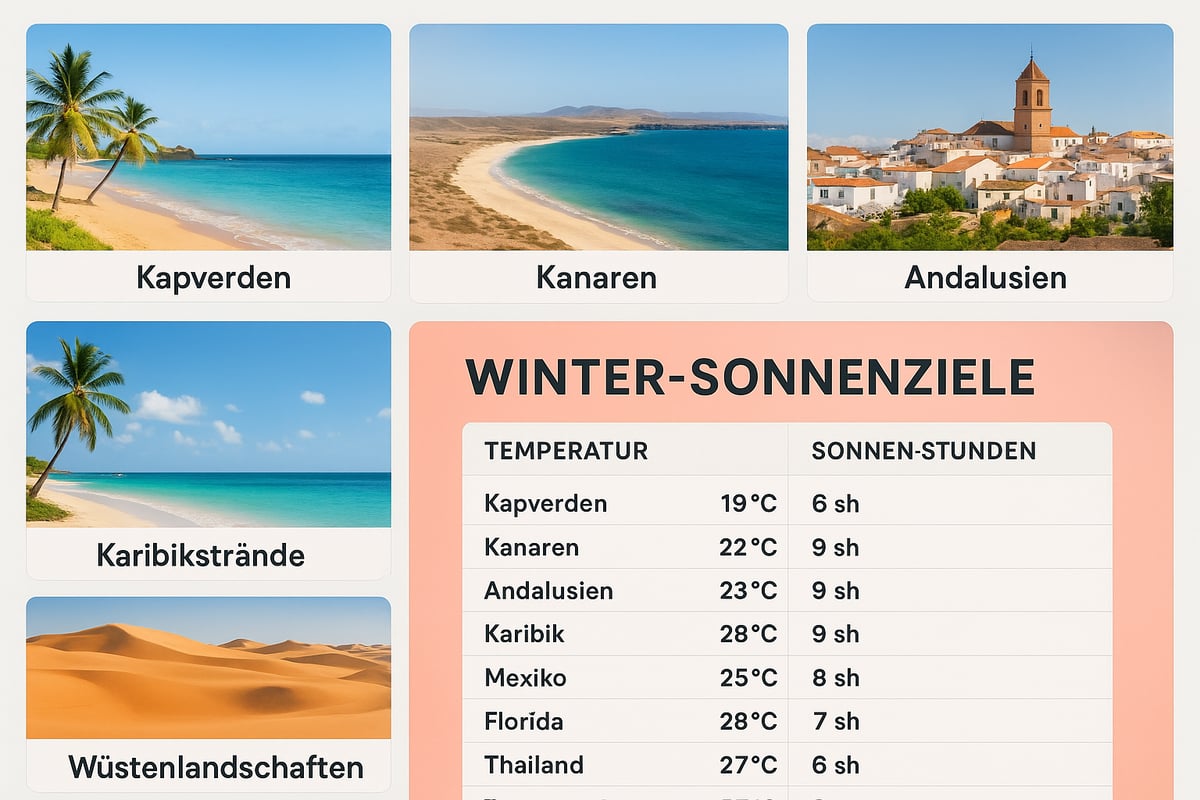 Top 10 Winter-Sonnenziele für 2026 Escapes