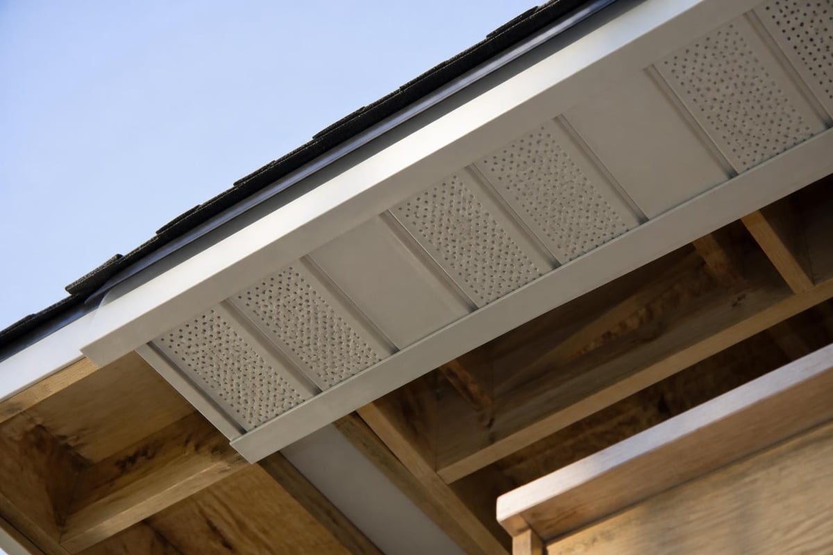 Roofing soffit ventilation and protection