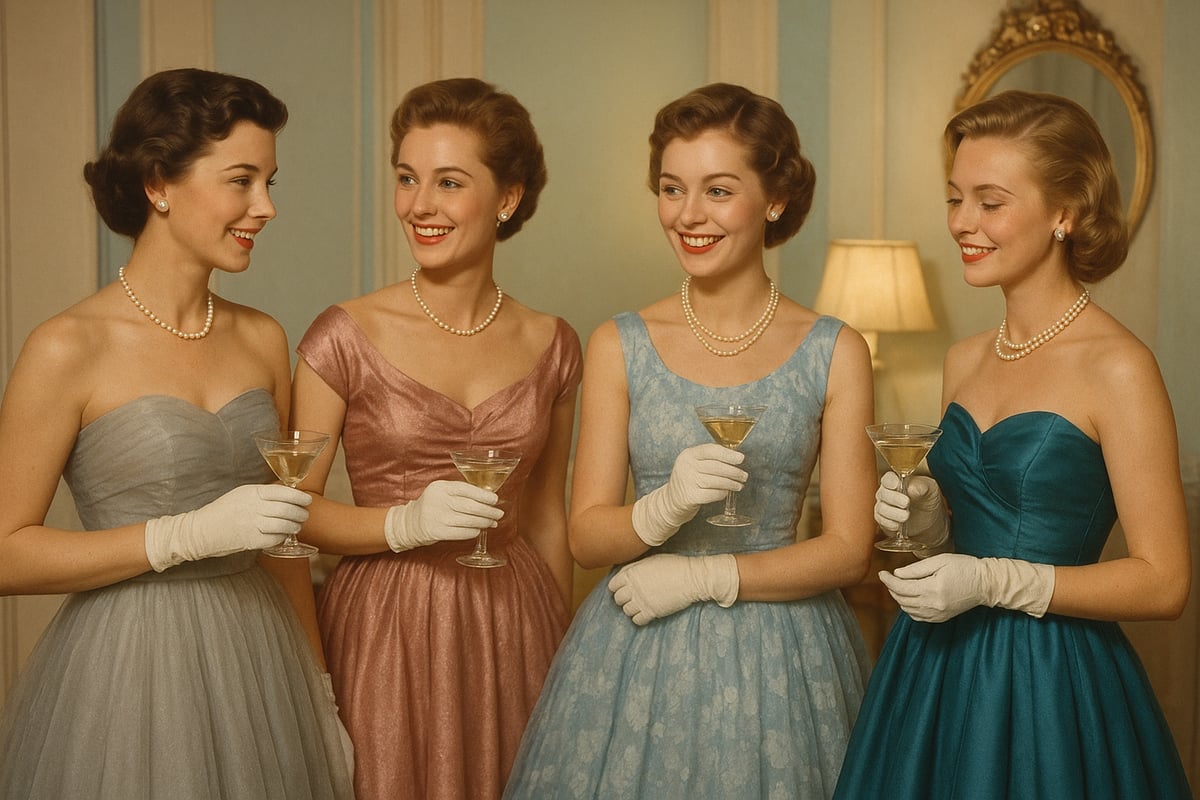 The Allure of 1950s Party Dresses: A Brief History