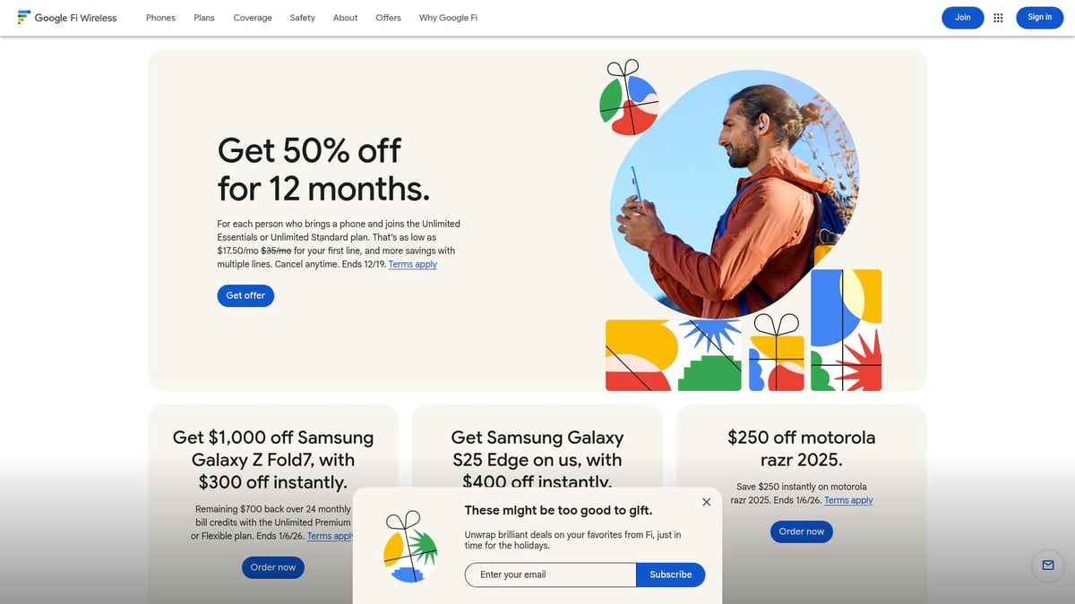 7 Essential Cheapest International Roaming Plan Picks for 2026 - Google Fi Flexible Plan