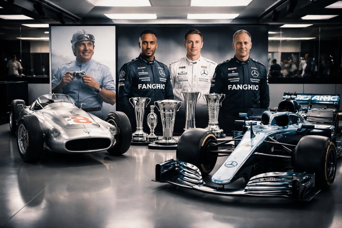 Mercedes F1 championship timeline