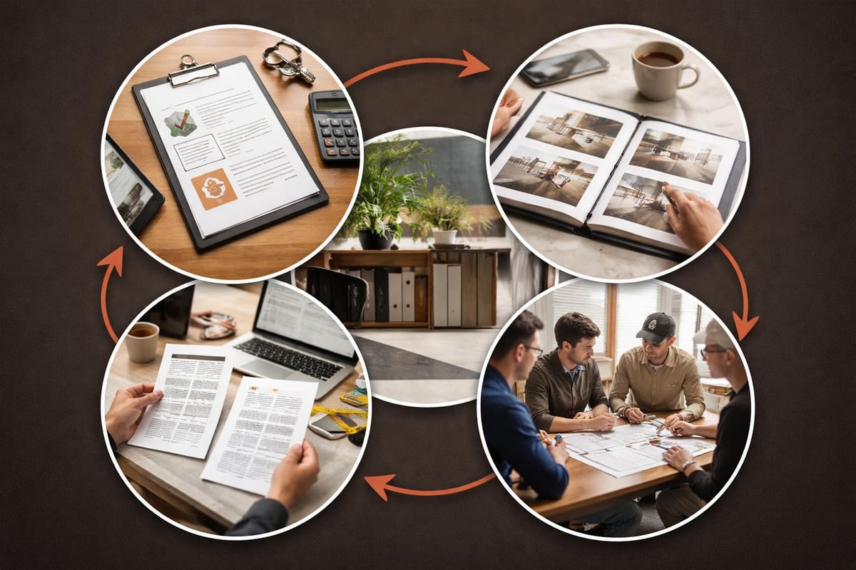 Contractor evaluation process