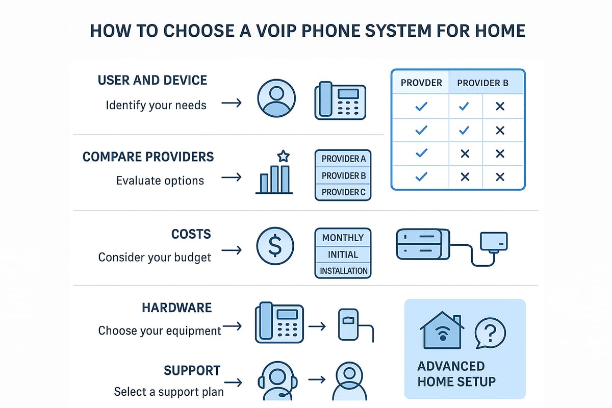How to Choose the Right VoIP Phone System for Your Home