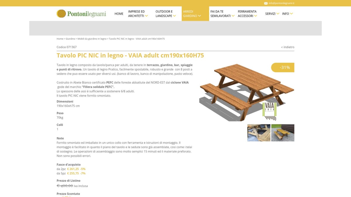7 Idee Di Arredo Giardino Legno Per Uno Spazio Unico 2026 - Tavoli Pic-Nic e Soluzioni per Pranzi Informali