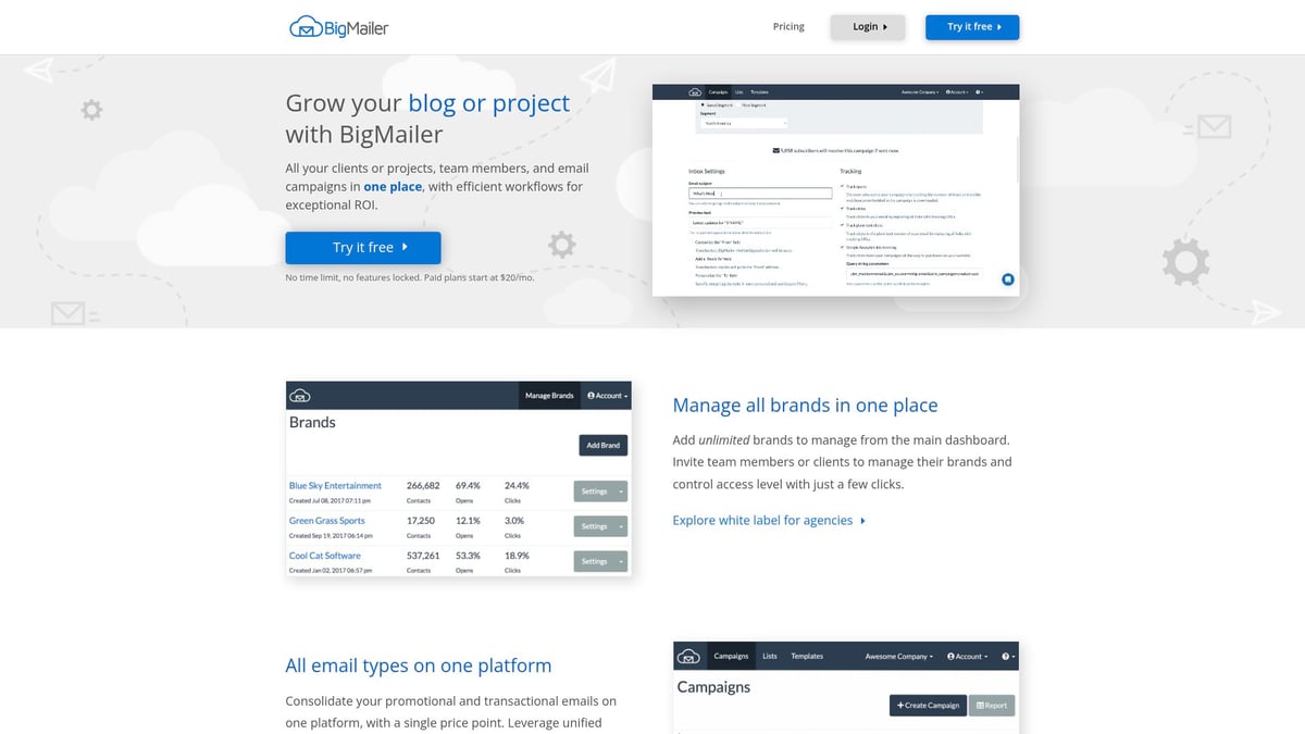 12 Must-Try White Label Tools for Agencies in 2026 - BigMailer.io