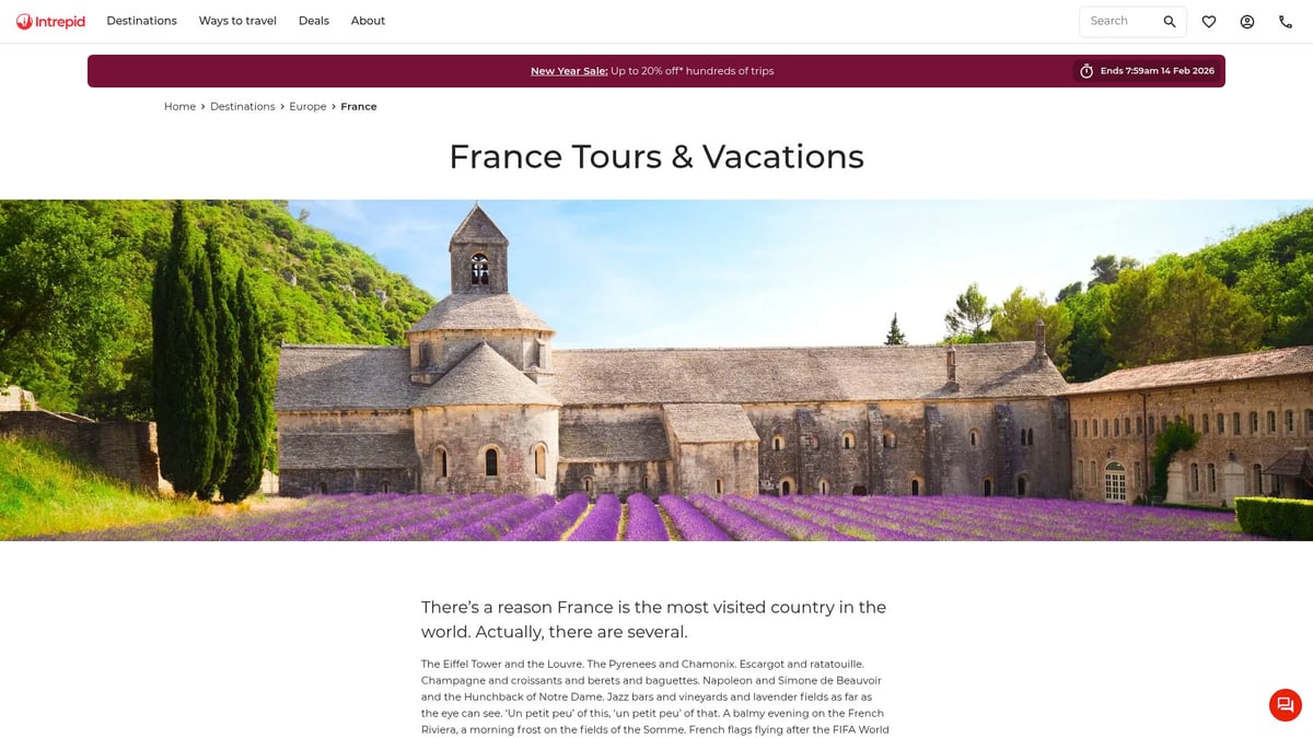 7 Best Guided Trips to France for an Unforgettable 2026 - Intrepid Travel France Small Group Tours