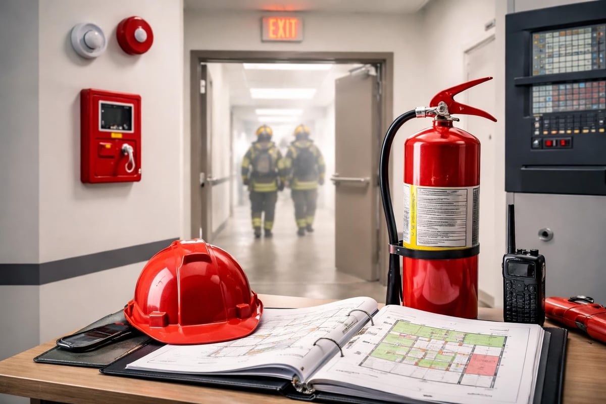 Fire protection layers
