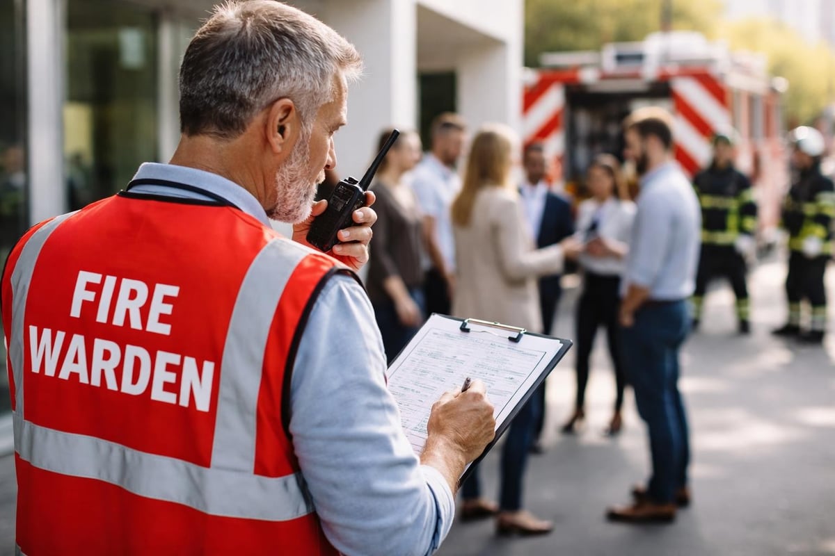 Fire warden responsibilities