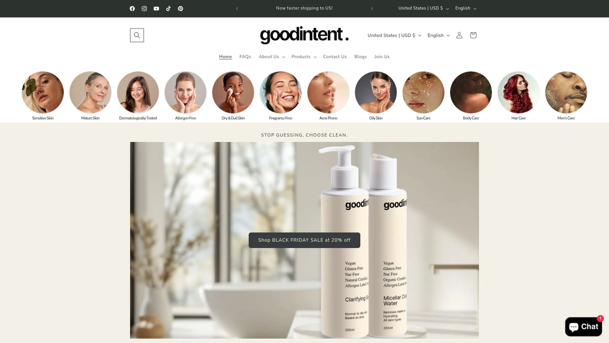 9 Essential Face Lotion for Dry Sensitive Skin Picks for 2025 - Good Intent Clean Beauty Sensitive Skin Moisturizer