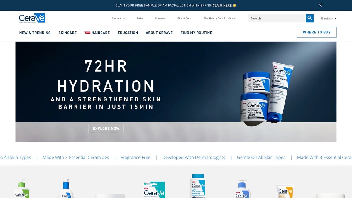 9 Essential Face Lotion for Dry Sensitive Skin Picks for 2025 - CeraVe Moisturizing Cream