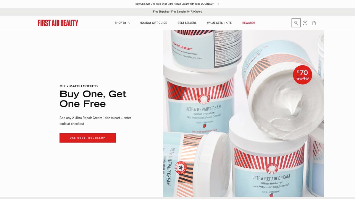 9 Essential Face Lotion for Dry Sensitive Skin Picks for 2025 - First Aid Beauty Ultra Repair Cream