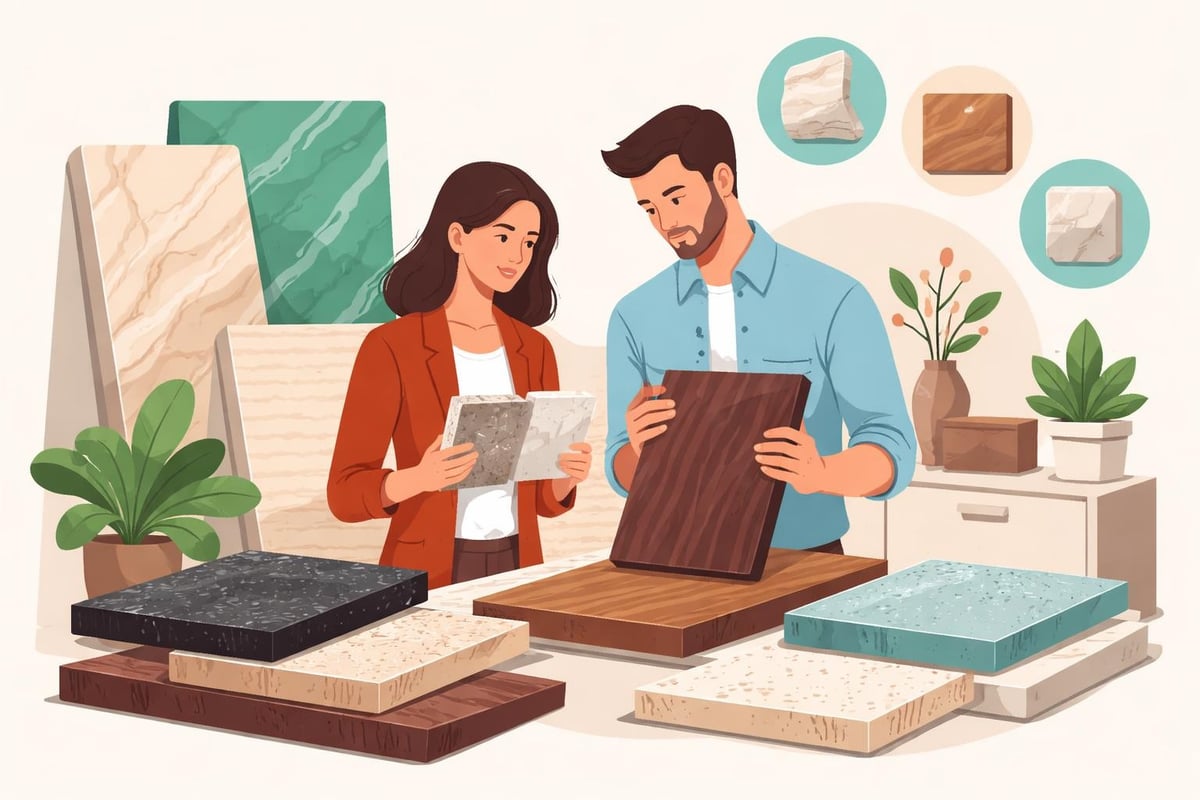 Premium-Küchenmaterialien