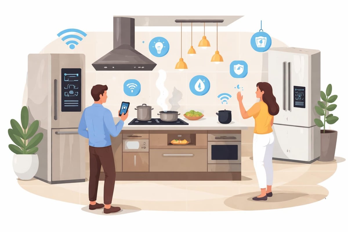 Luxusküchen-Technologie