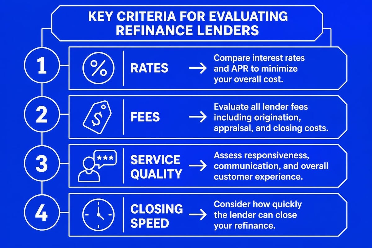 Lender evaluation checklist